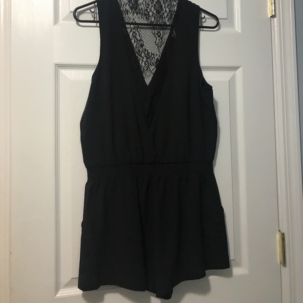 Parker Sophia Combo Romper - Picture 4 of 4